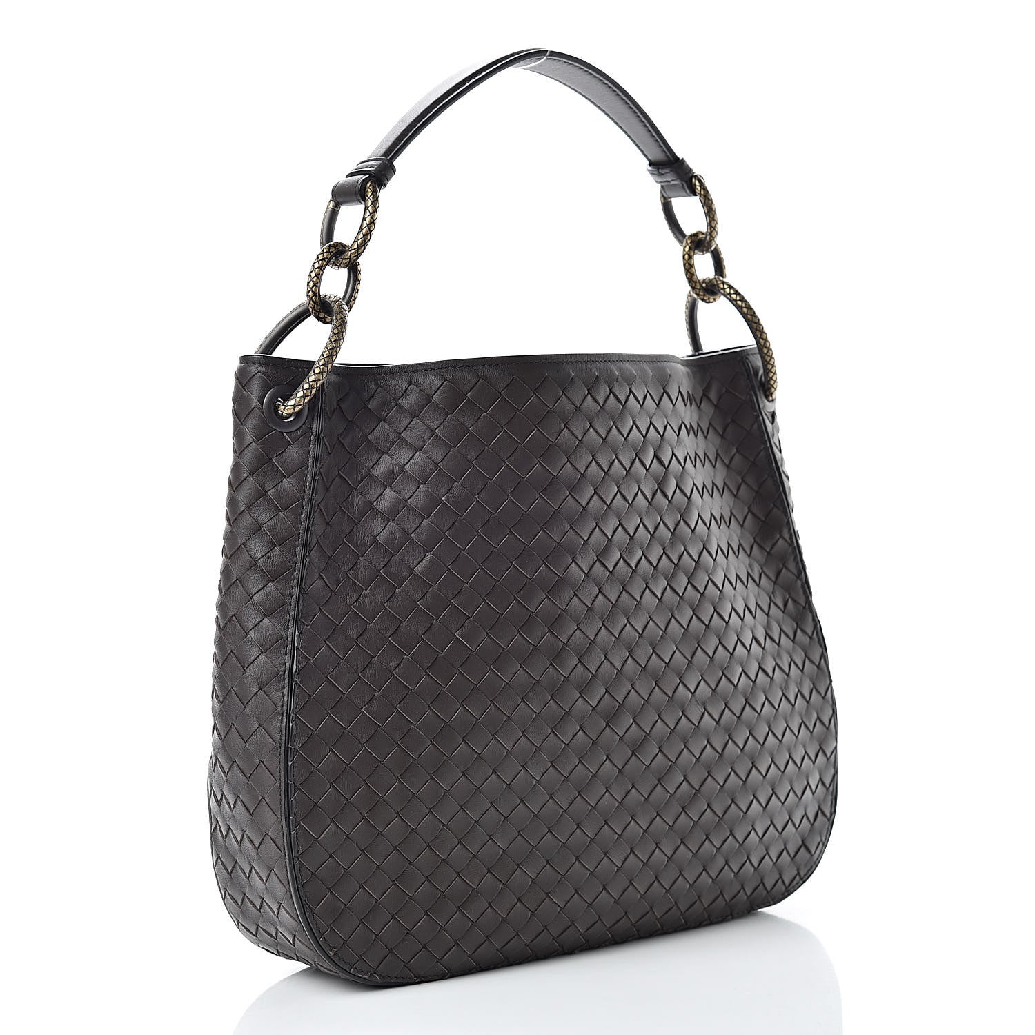 Bottega Veneta Nappa Intrecciato Small Loop Quetsche 3 of 11