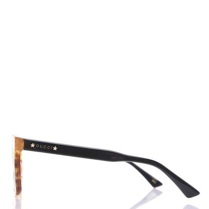 Gucci Acetate Square Frame Sunglasses GG0267S Havana 2 of 8