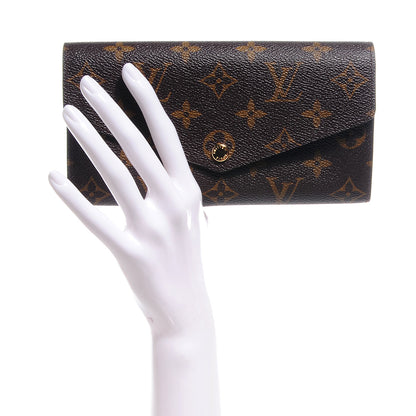 Louis Vuitton Monogram Sarah Wallet NM 2 of 9