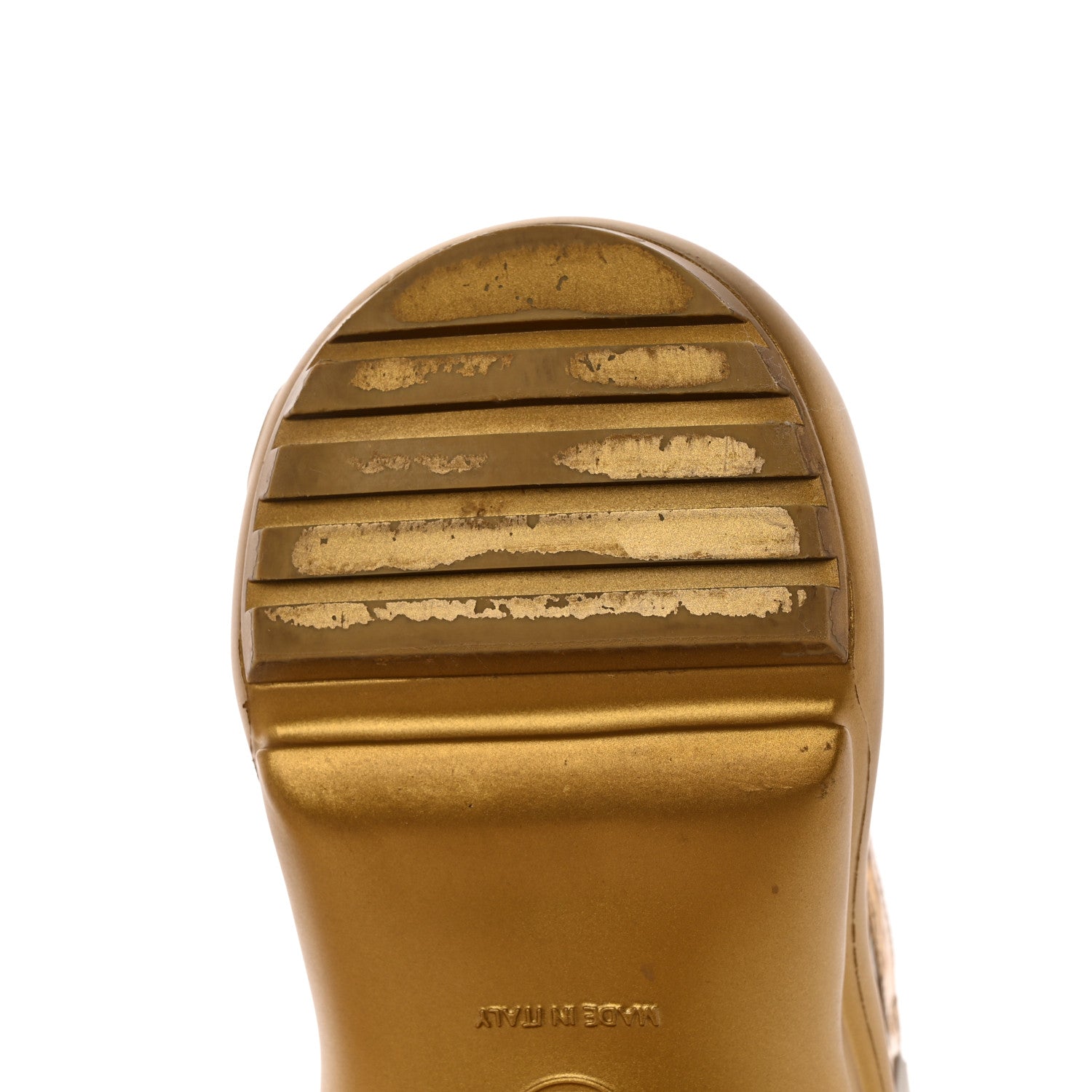 Louis Vuitton Metallic Calfskin Technical Nylon LV Archlight Sneakers 37 White Gold 12 of 13