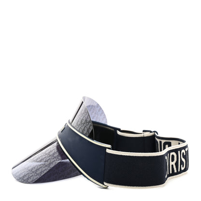 Christian Dior Oblique DiorClub V1U Sun Visor Blue 4 of 9