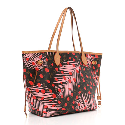 Louis Vuitton Monogram Jungle Dots Neo Neverfull MM Sugar Pink Poppy 2 of 9