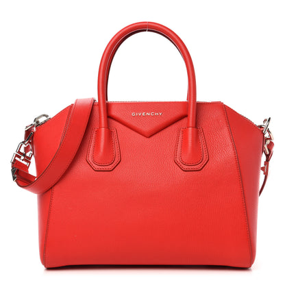 Givenchy Sugar Goatskin Small Antigona Red 1 of 11