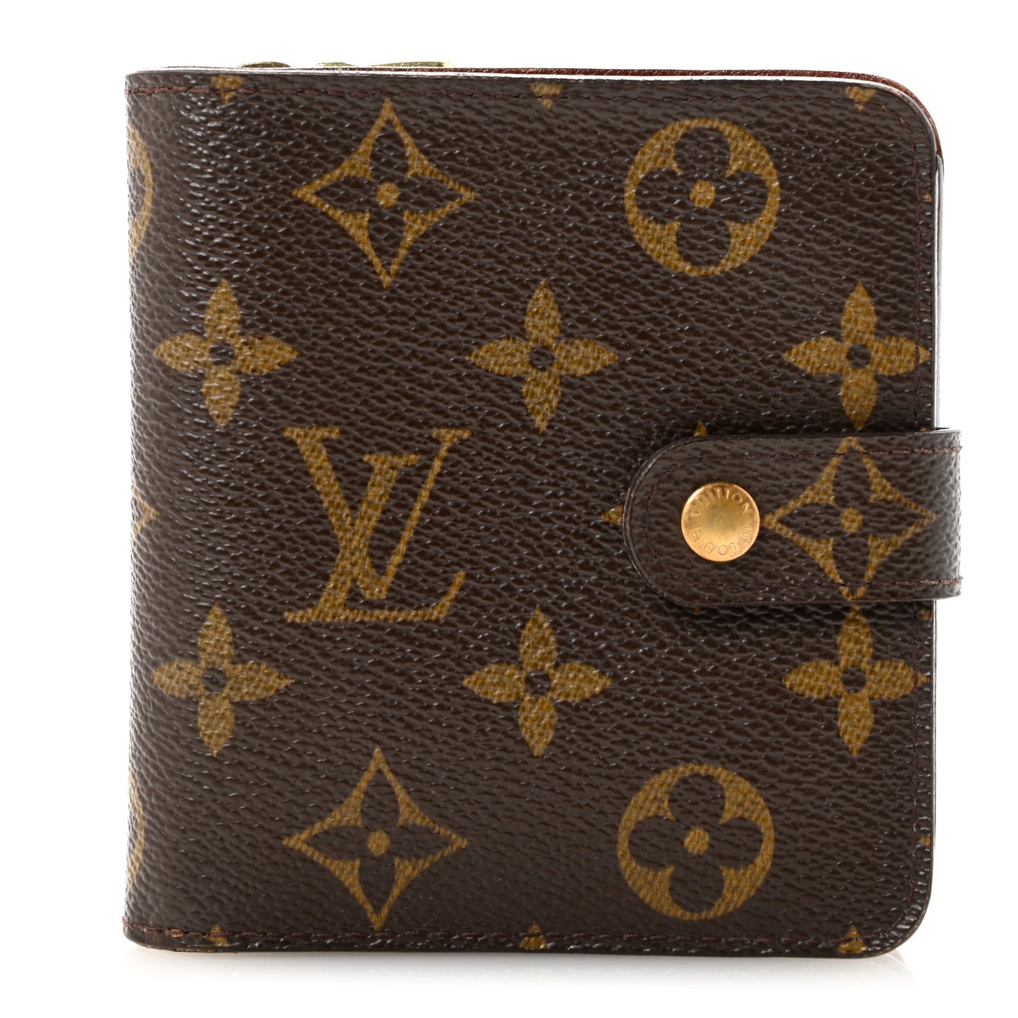 Monogram Compact Zippe Zipped Wallet
