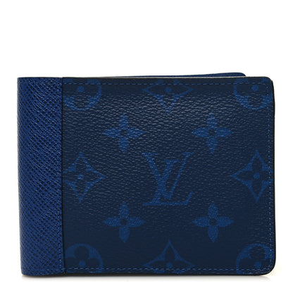 Louis Vuitton Taigarama Multiple Wallet Cobalt 1 of 7