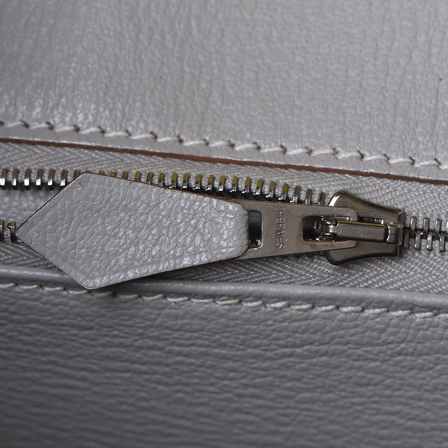 Hermes Epsom Candy Birkin 35 Lime Gris Perle 18 of 33