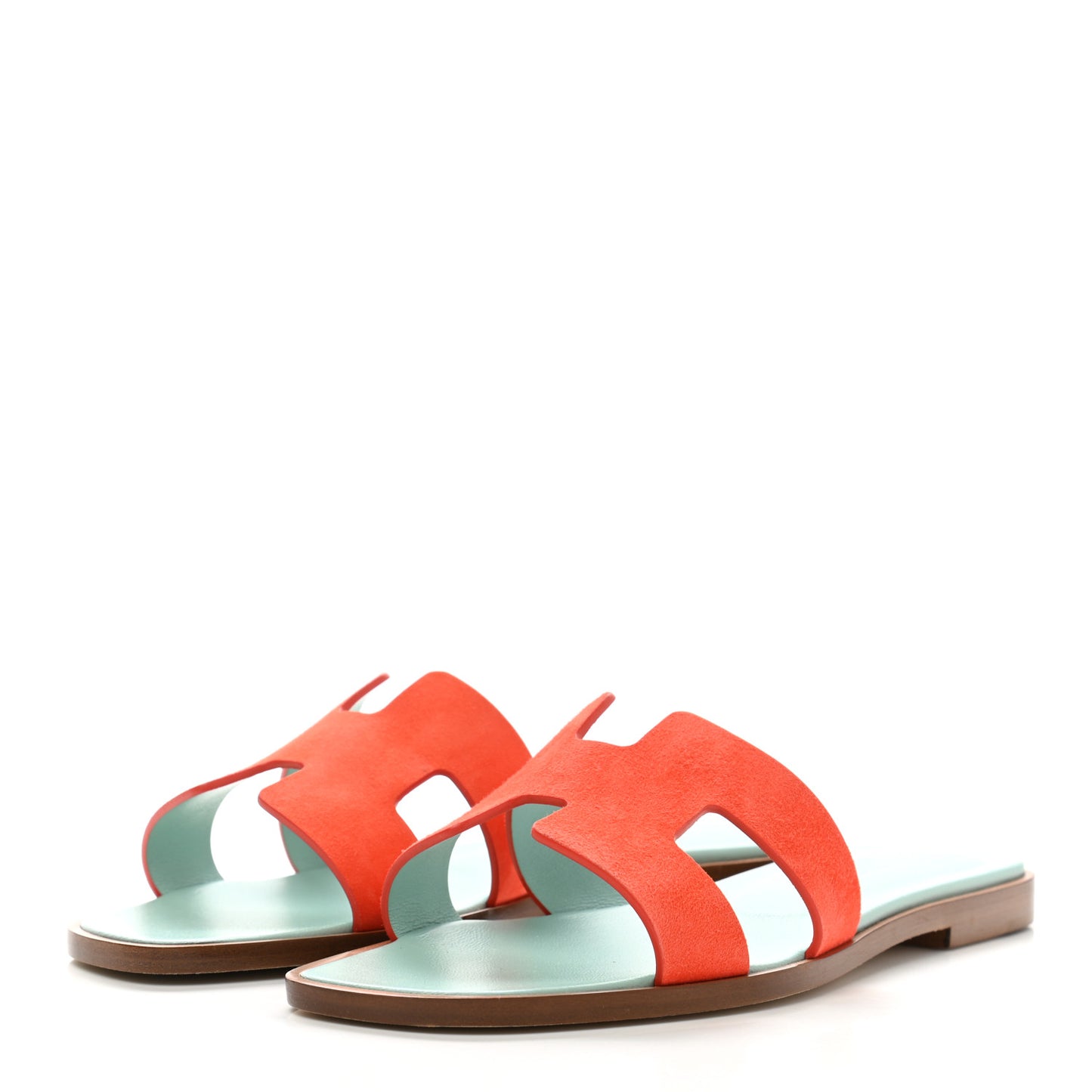 Suede Goatskin Oran Sandals 37 Rose Sorbet