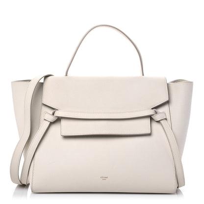 Celine Grained Calfskin Mini Belt Bag White 1 of 14