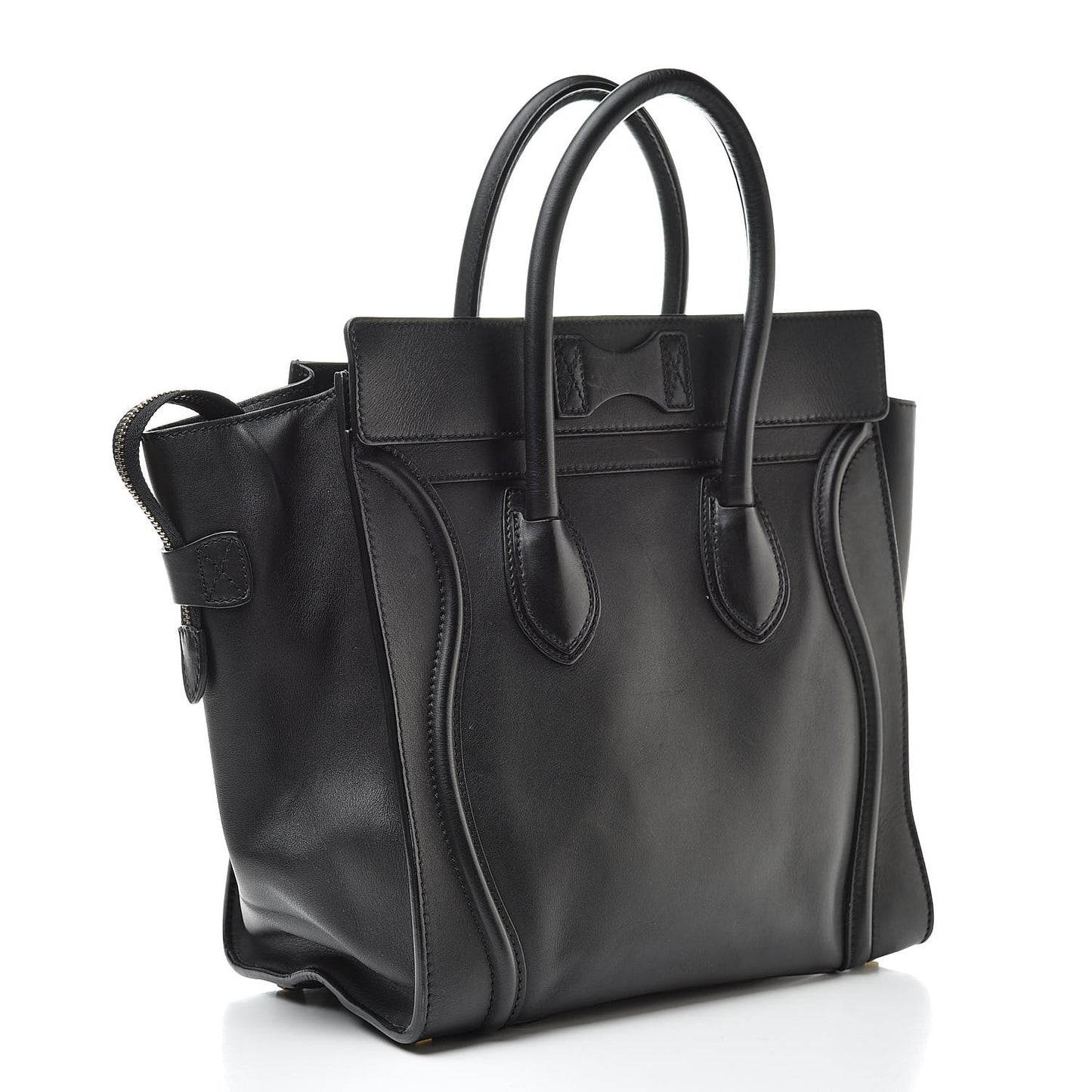 Smooth Calfskin Mni Luggage Black