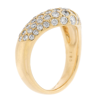 Parker & West by FASHIONPHILE 18K Yellow Gold Diamond 1.23ctw Ring 50 5.5 6 of 9