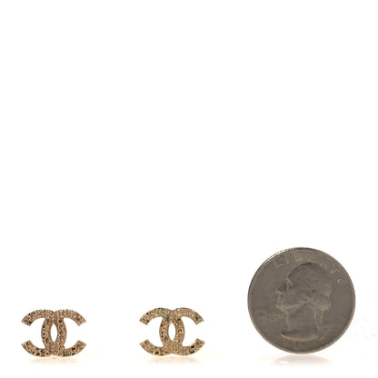 Chanel CC Chain Earrings Gold 2 of 4