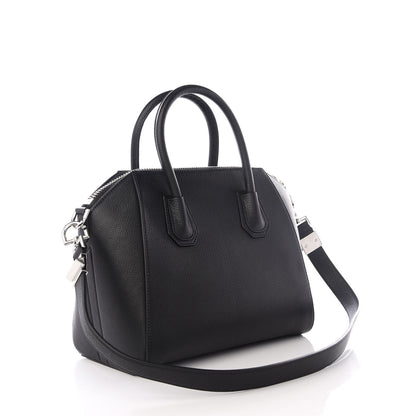Givenchy Sugar Goatskin Striped Small Antigona Black Red 2 of 8