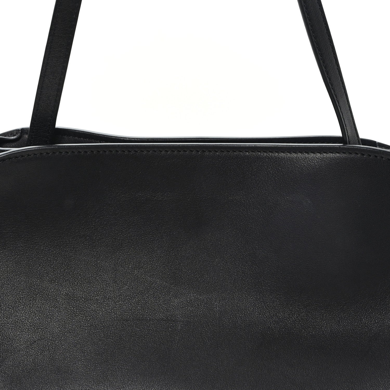 The Row Smooth Calfskin Peggy Bag Black 7 of 9