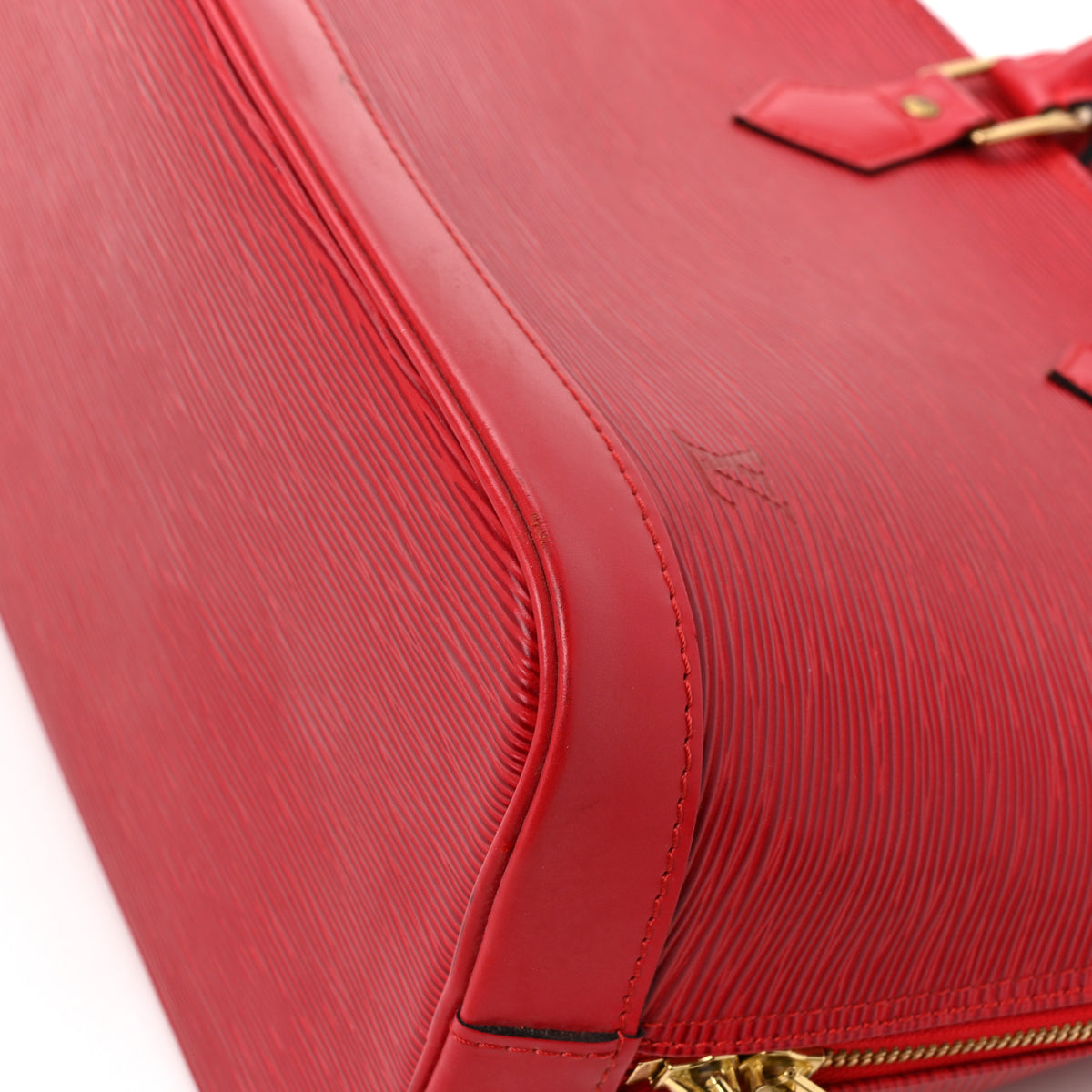 Louis Vuitton Epi Alma PM Castillan Red 11 of 12