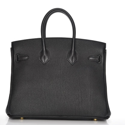 Hermes Togo Birkin 25 Black 5 of 28