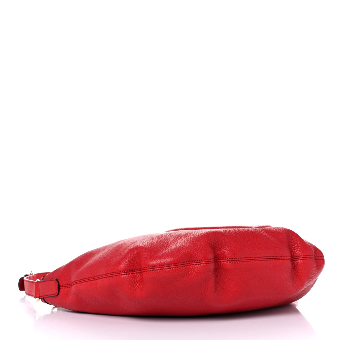 Pebbled Calfskin Medium Soho Hobo Red