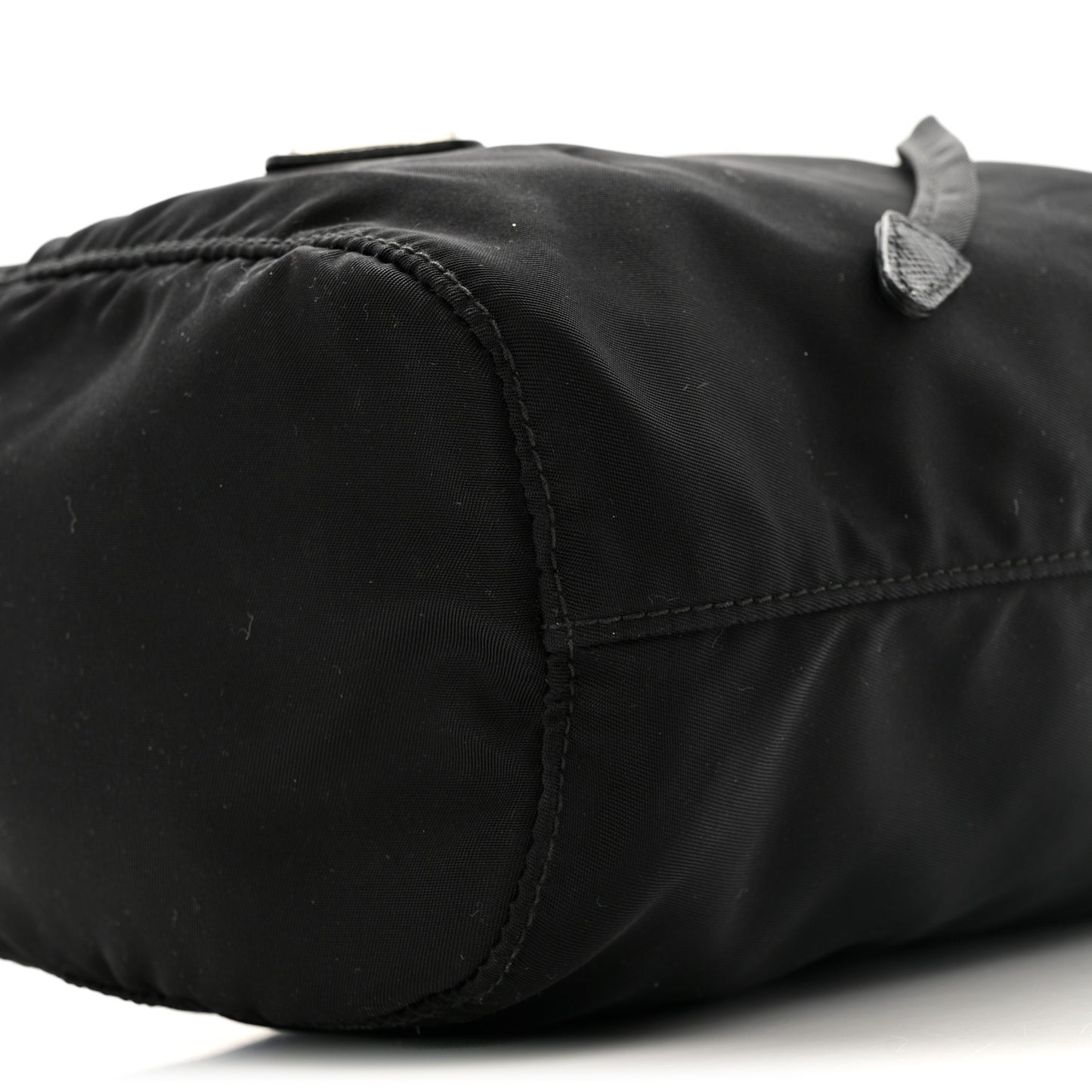 Nylon Vela Drawstring Pouch Black