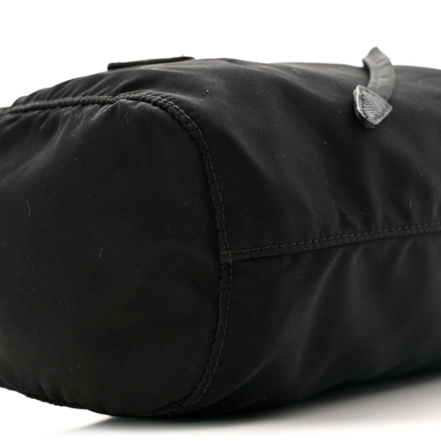 Prada Nylon Vela Drawstring Pouch Black 9 of 9