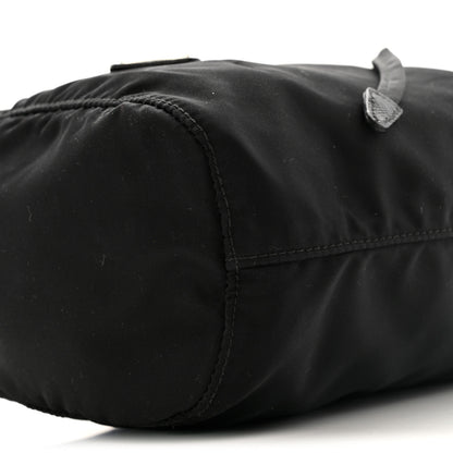 Prada Nylon Vela Drawstring Pouch Black 9 of 9