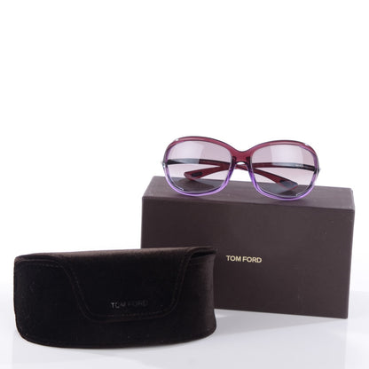 Tom Ford Jennifer Sunglasses TF8 Purple 3 of 6