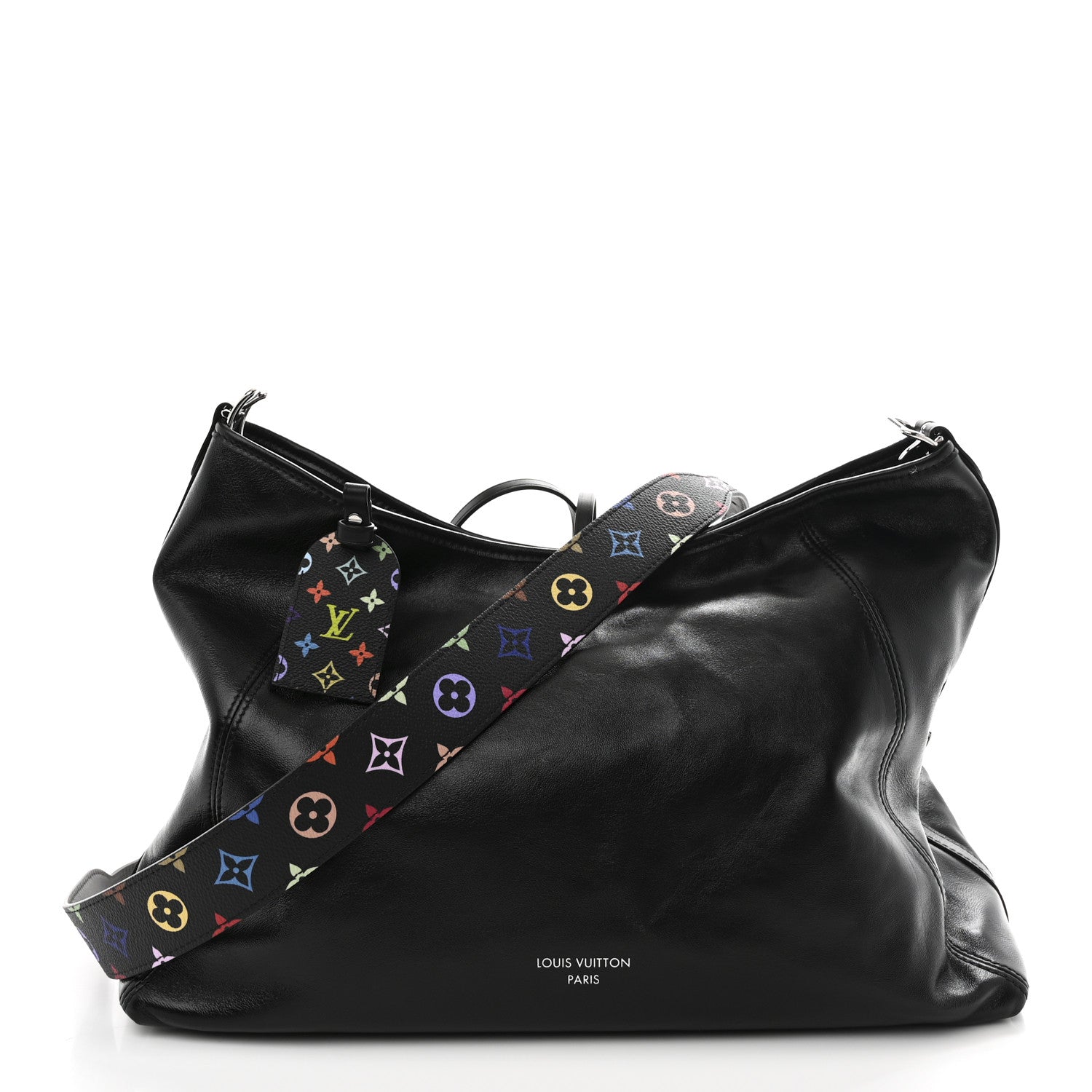 Louis Vuitton LV X TM Lambskin CarryAll Vibe MM Black 1 of 11