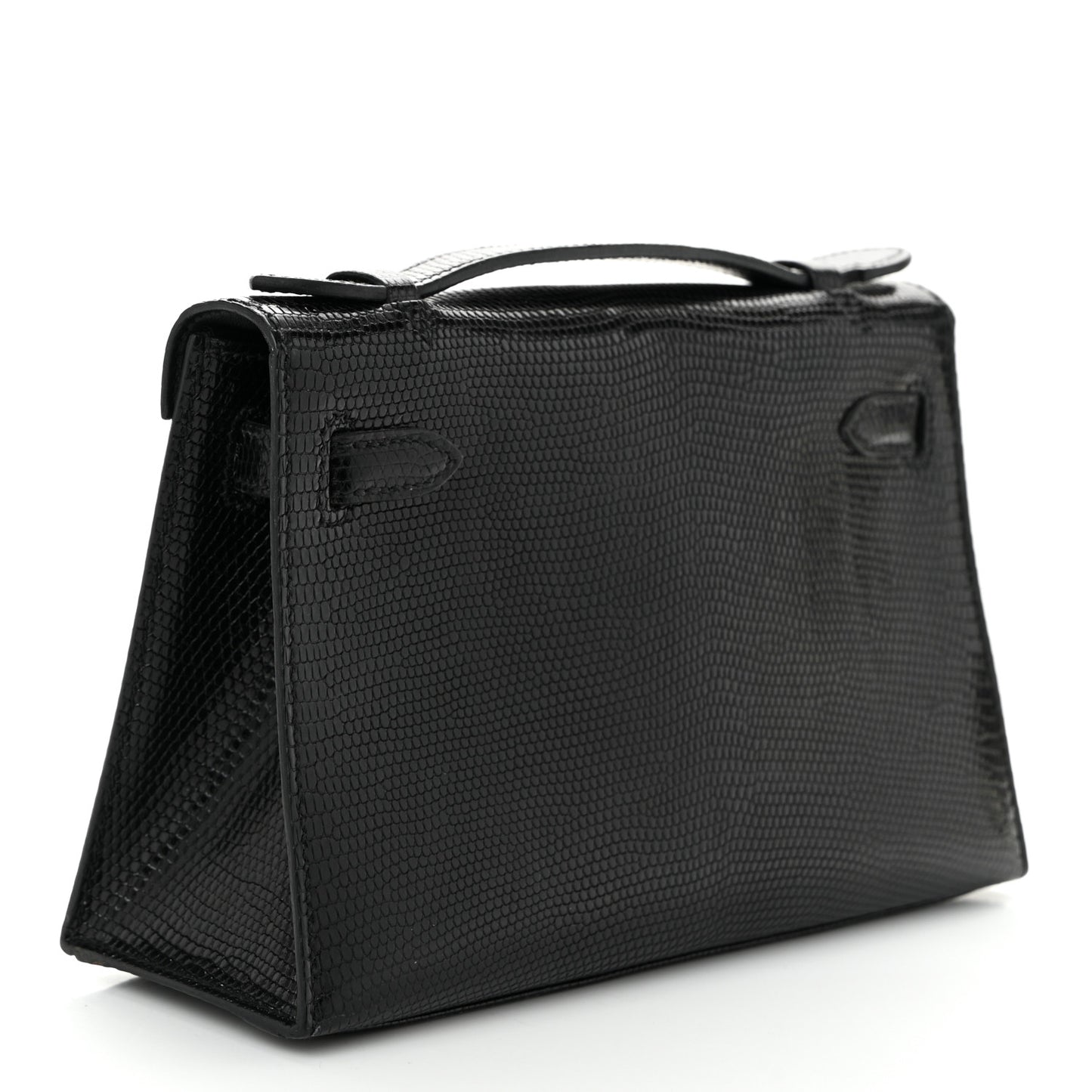 Lizard Kelly Pochette Clutch Black