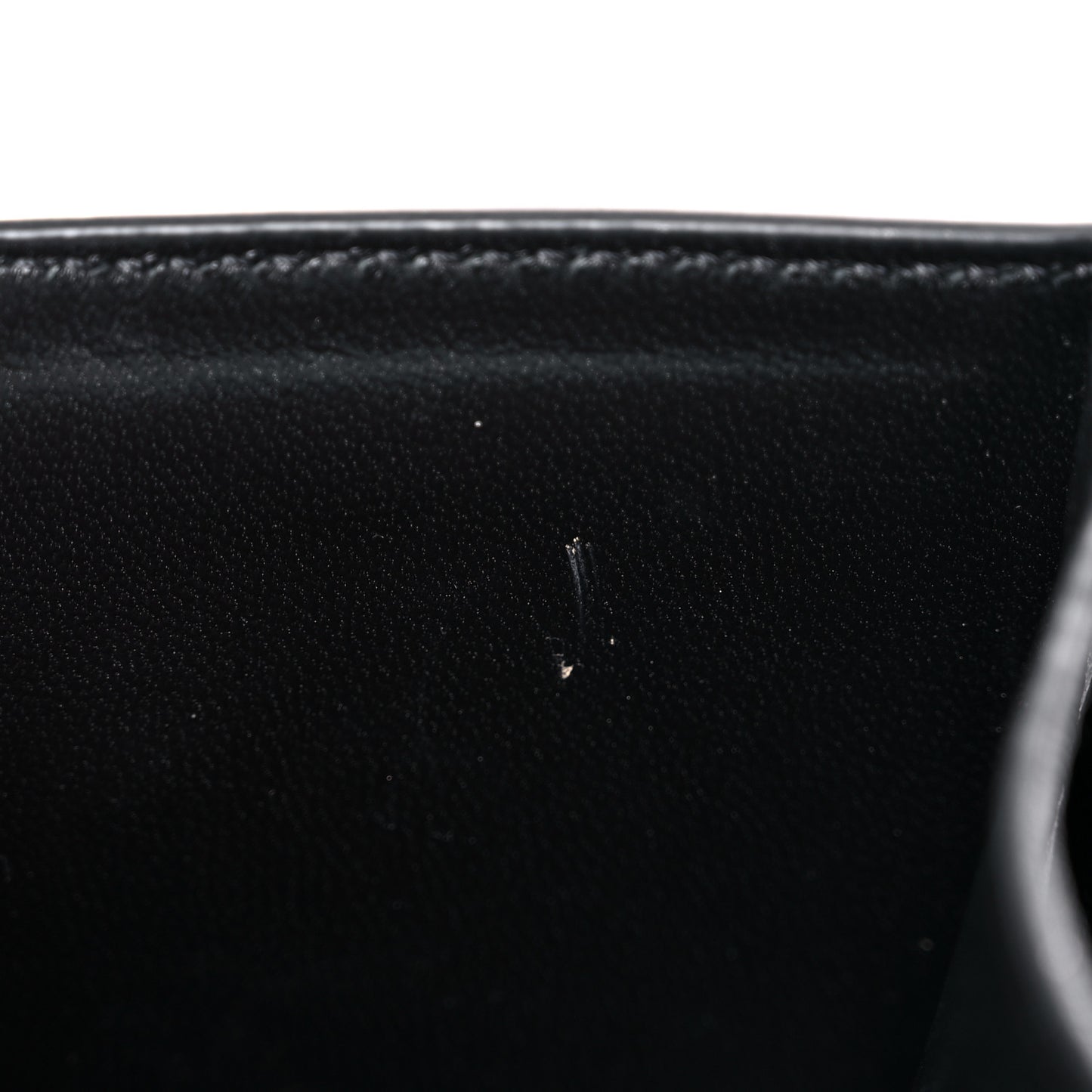 Goatskin Micro VSling Shoulder Bag Black