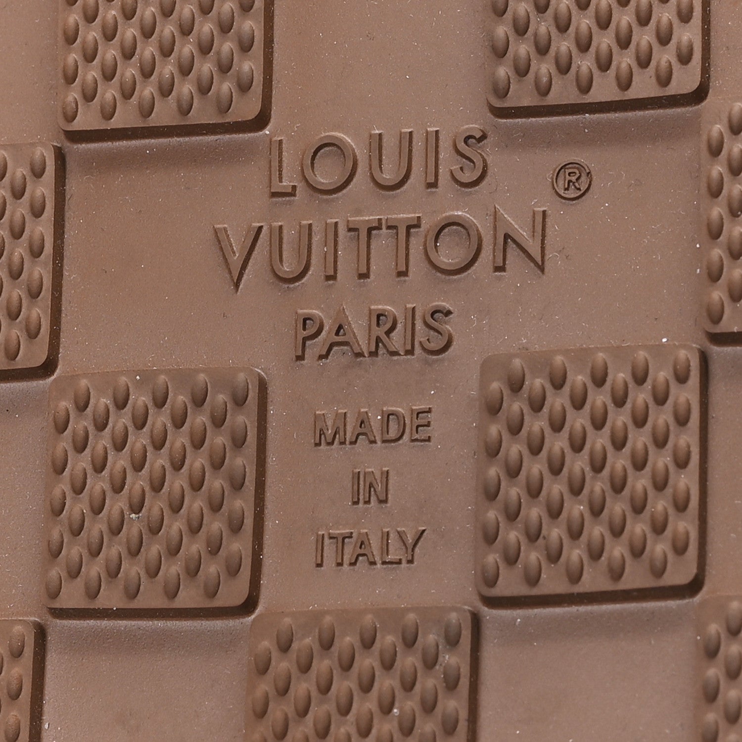 Louis Vuitton Monogram Embossed Suede LV Easy Mule 12 Marron 7 of 9