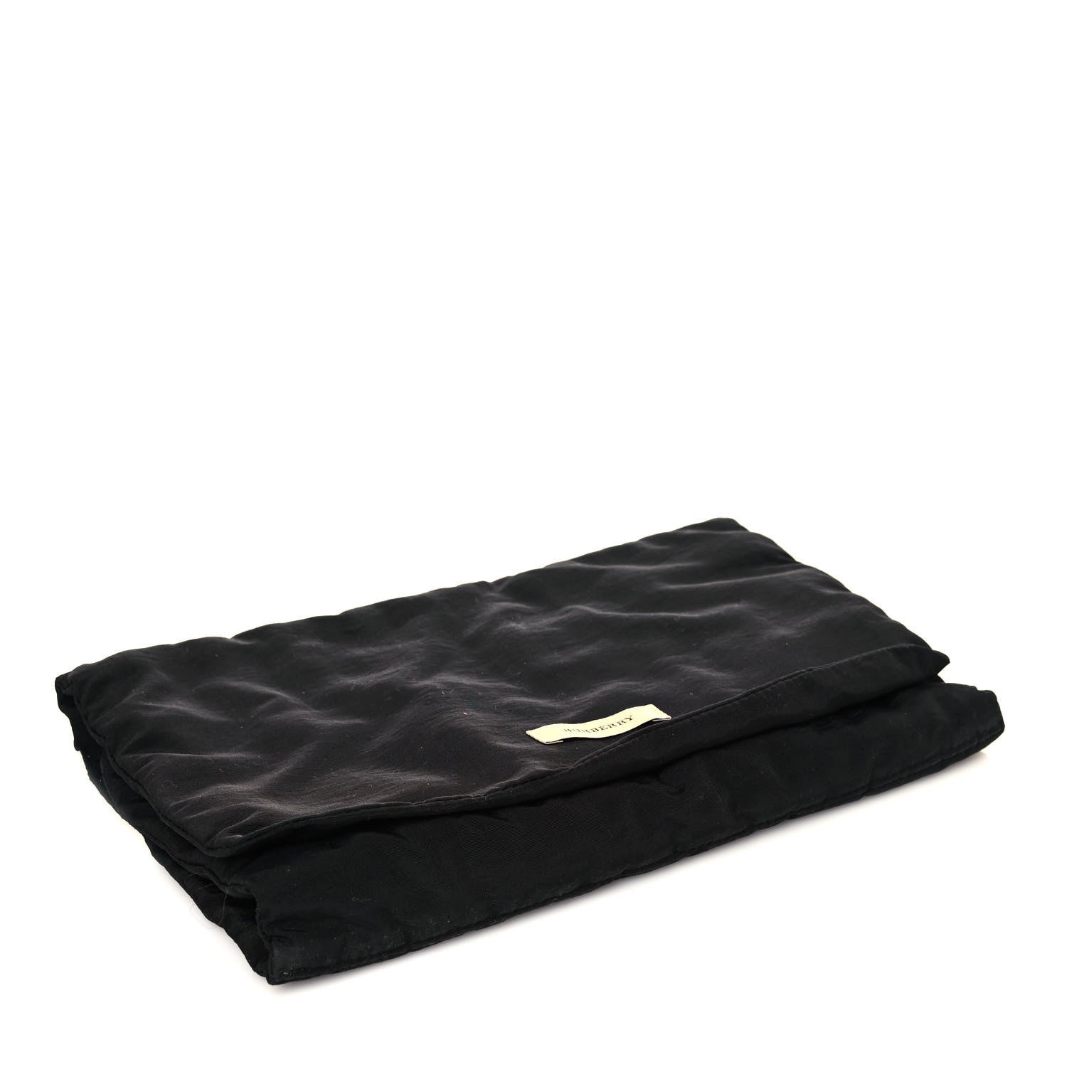 Burberry Grainy Calfskin House Check Mason Diaper Tote Black 10 of 16