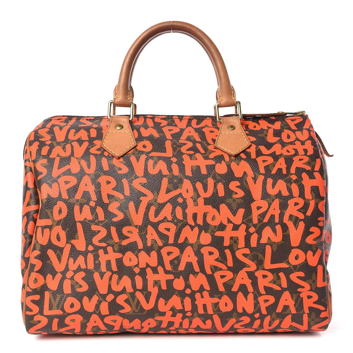 Monogram Graffiti Speedy 30 Orange
