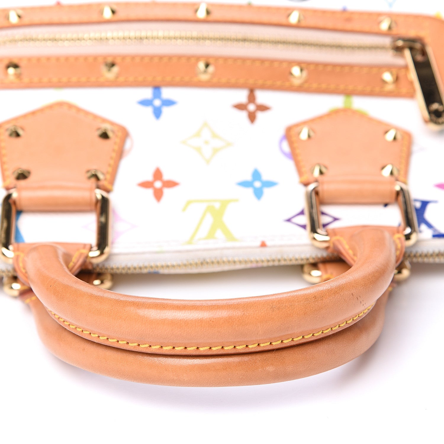 Louis Vuitton Monogram Multicolor Alma White 7 of 15