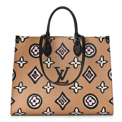 Louis Vuitton Monogram Giant Wild At Heart Onthego GM Arizona 1 of 10