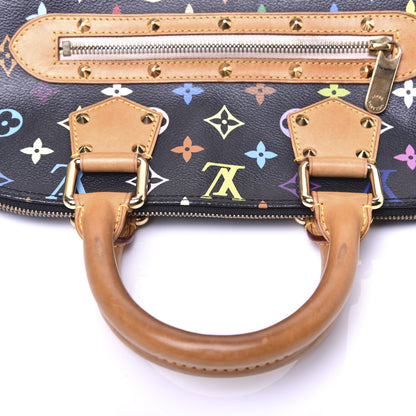 Louis Vuitton Monogram Multicolor Alma Black 10 of 11