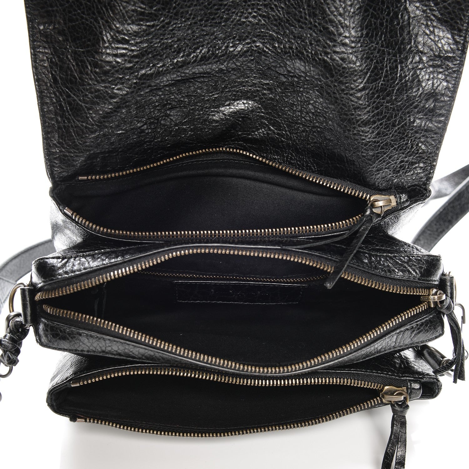 Balenciaga Agneau Classic Hardware Tool Kit Crossbody Black 5 of 7