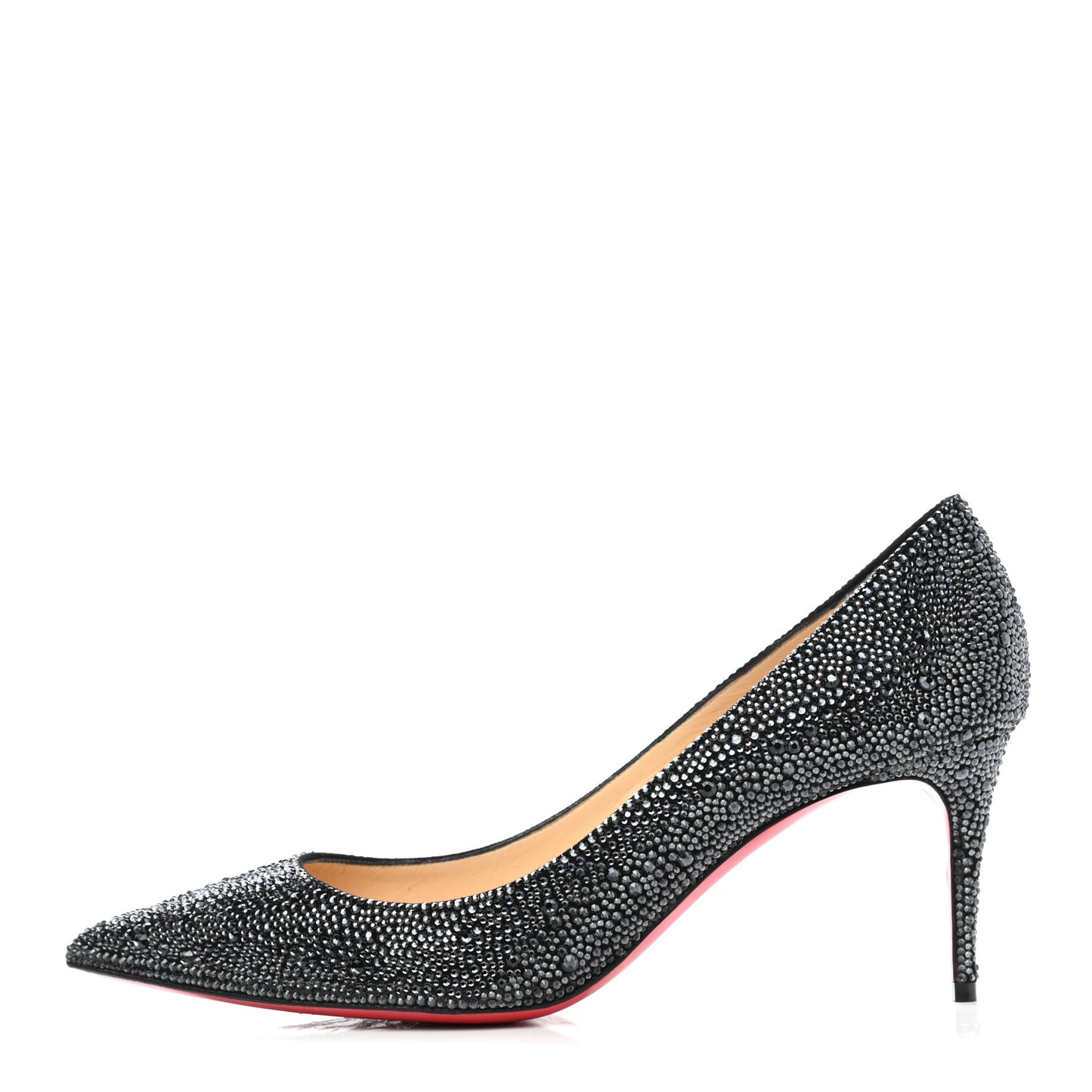 Suede Strass Kate 70 Pumps 40 Anthracite