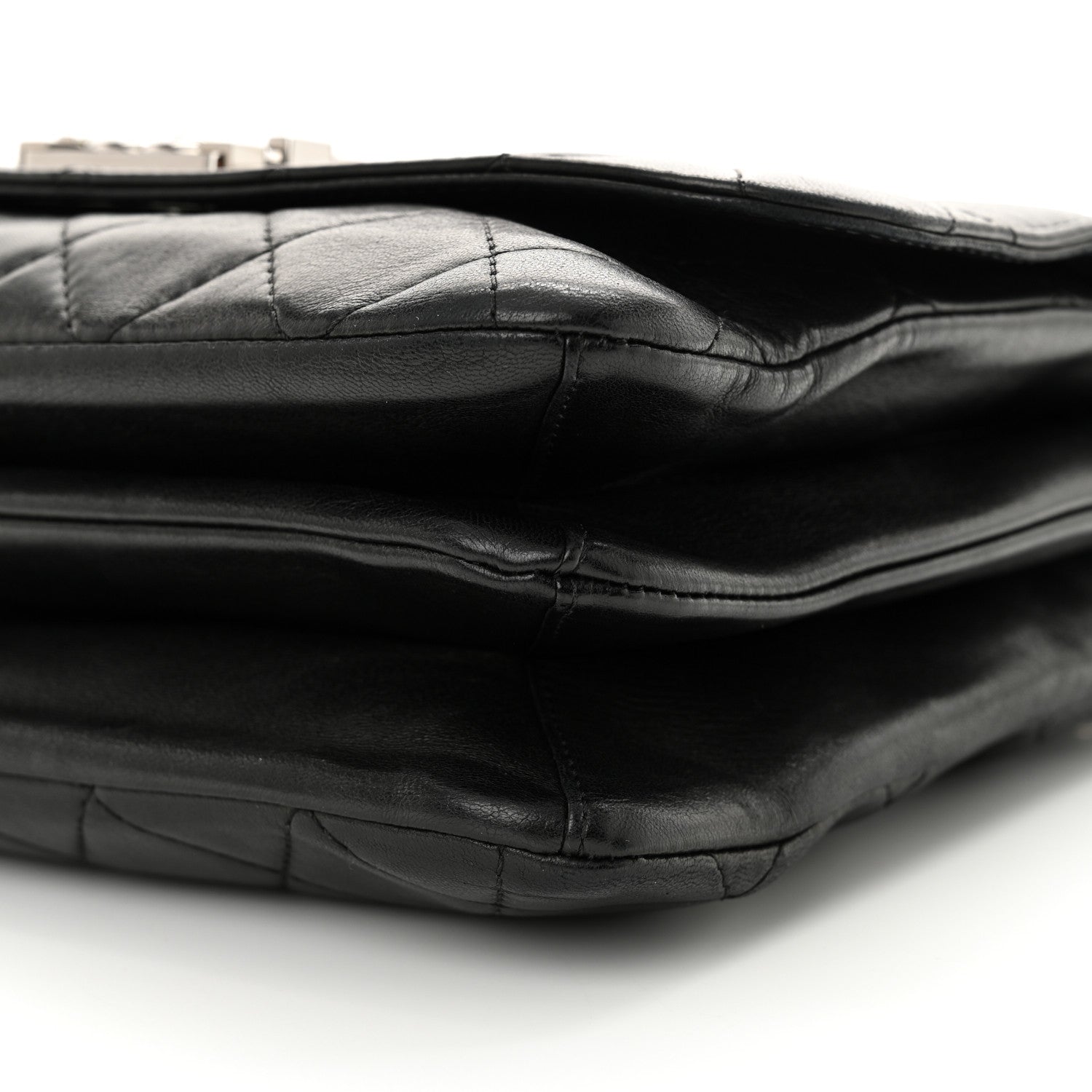 Chanel Lambskin Quilted Boy Messenger Black 10 of 10