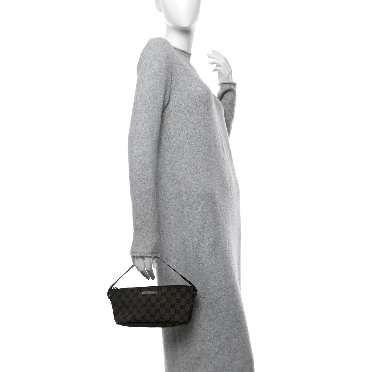 Gucci Monogram Boat Pochette Black 2 of 12