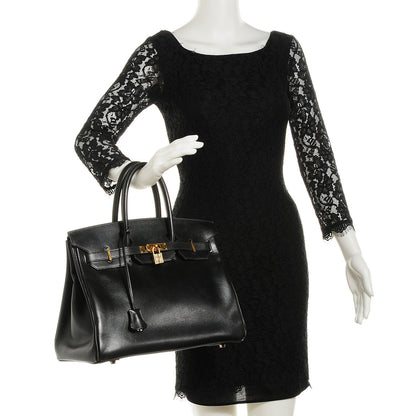 Hermes Box Birkin 35 Black 2 of 26