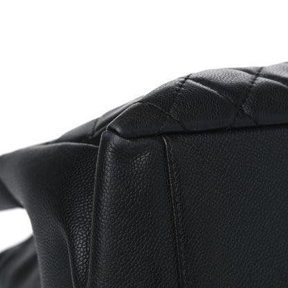 Chanel Caviar Quilted Grand Shopping Tote GST Black 6 of 11