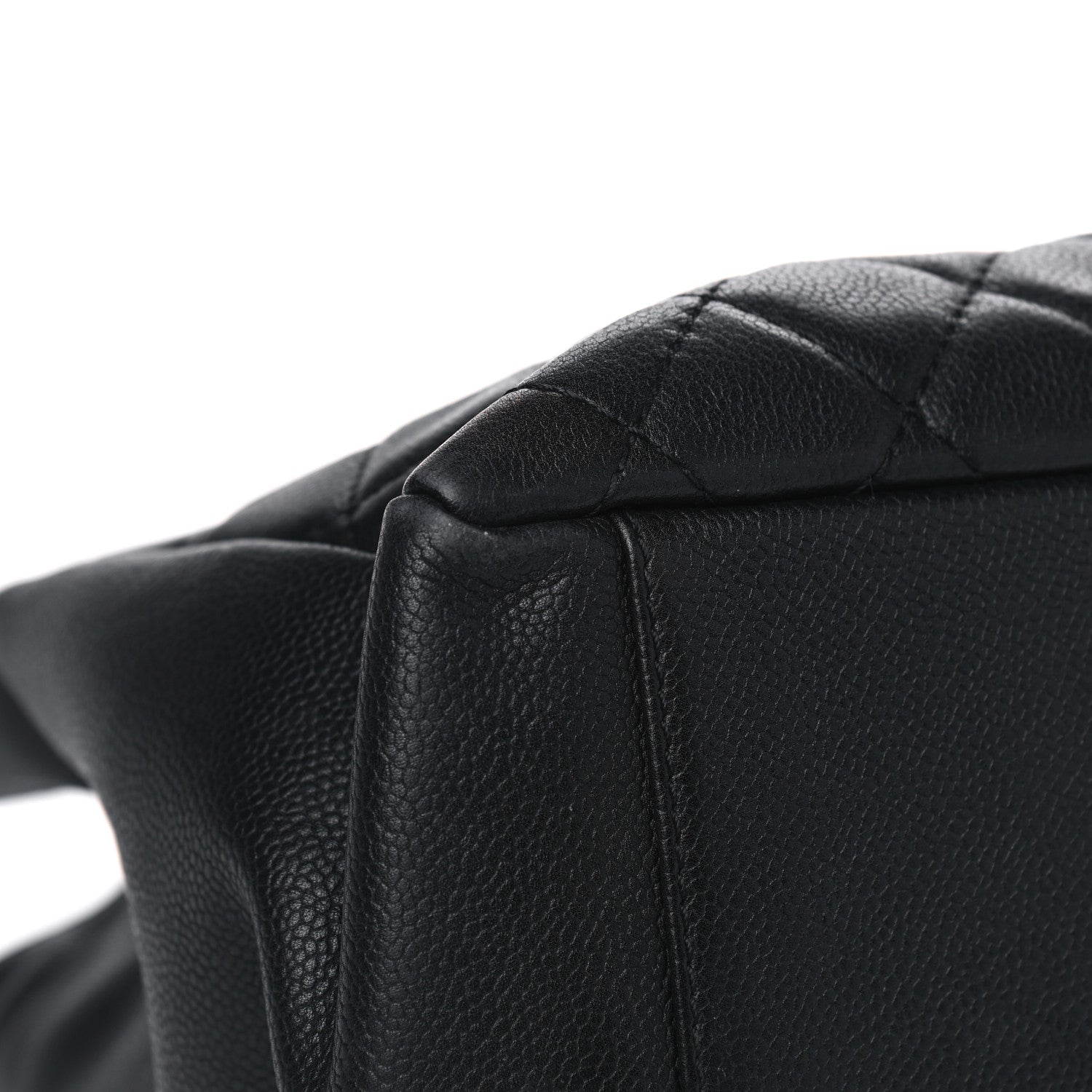 Chanel Caviar Quilted Grand Shopping Tote GST Black 7 of 12