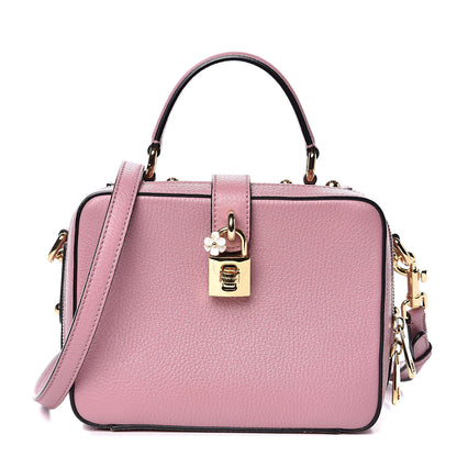 Dolce & Gabbana Calfskin Miss Bonita Box Bag Pink 1 of 8