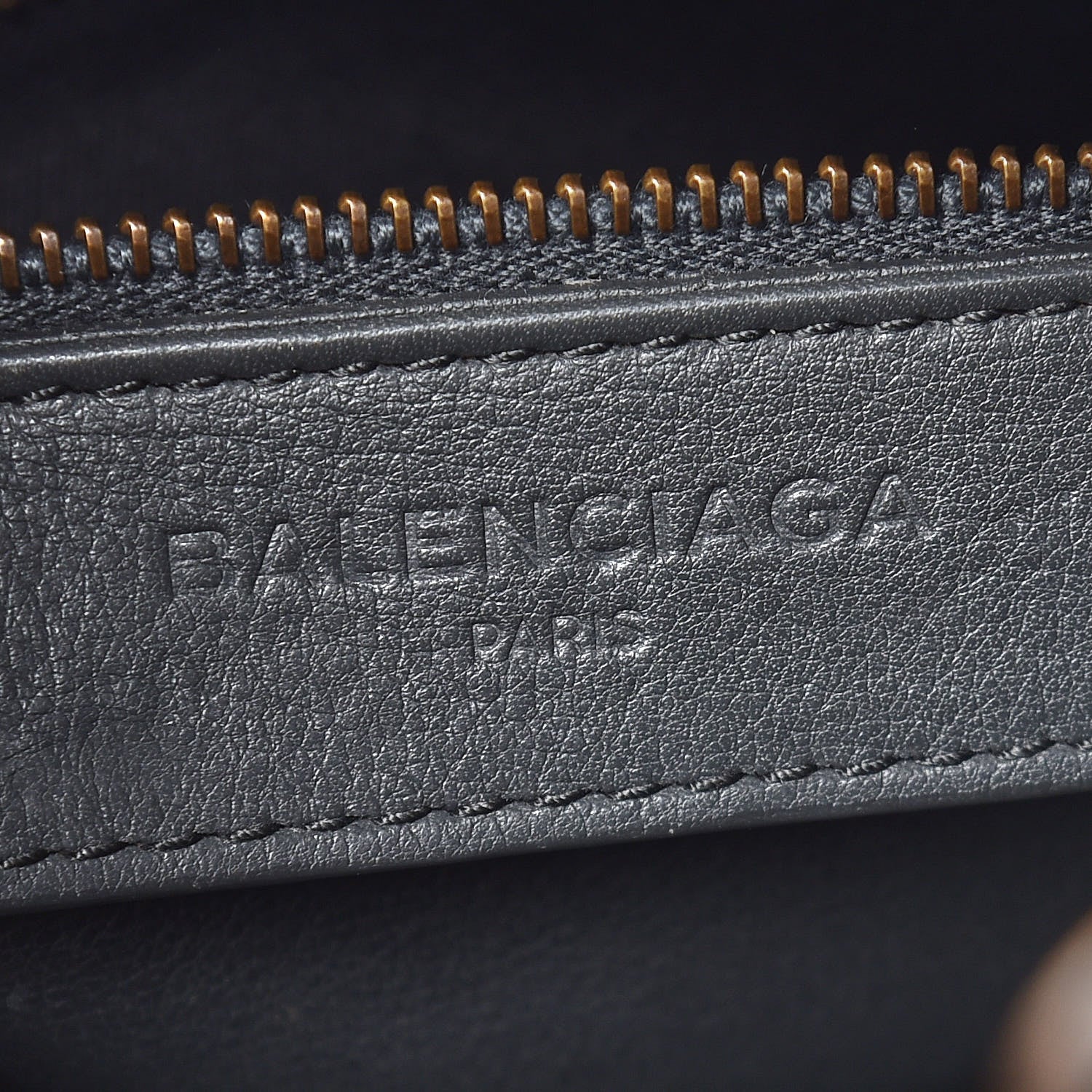 Balenciaga Veau Soyeux Perforated Blackout Hardware S City Gris Fossile 8 of 11