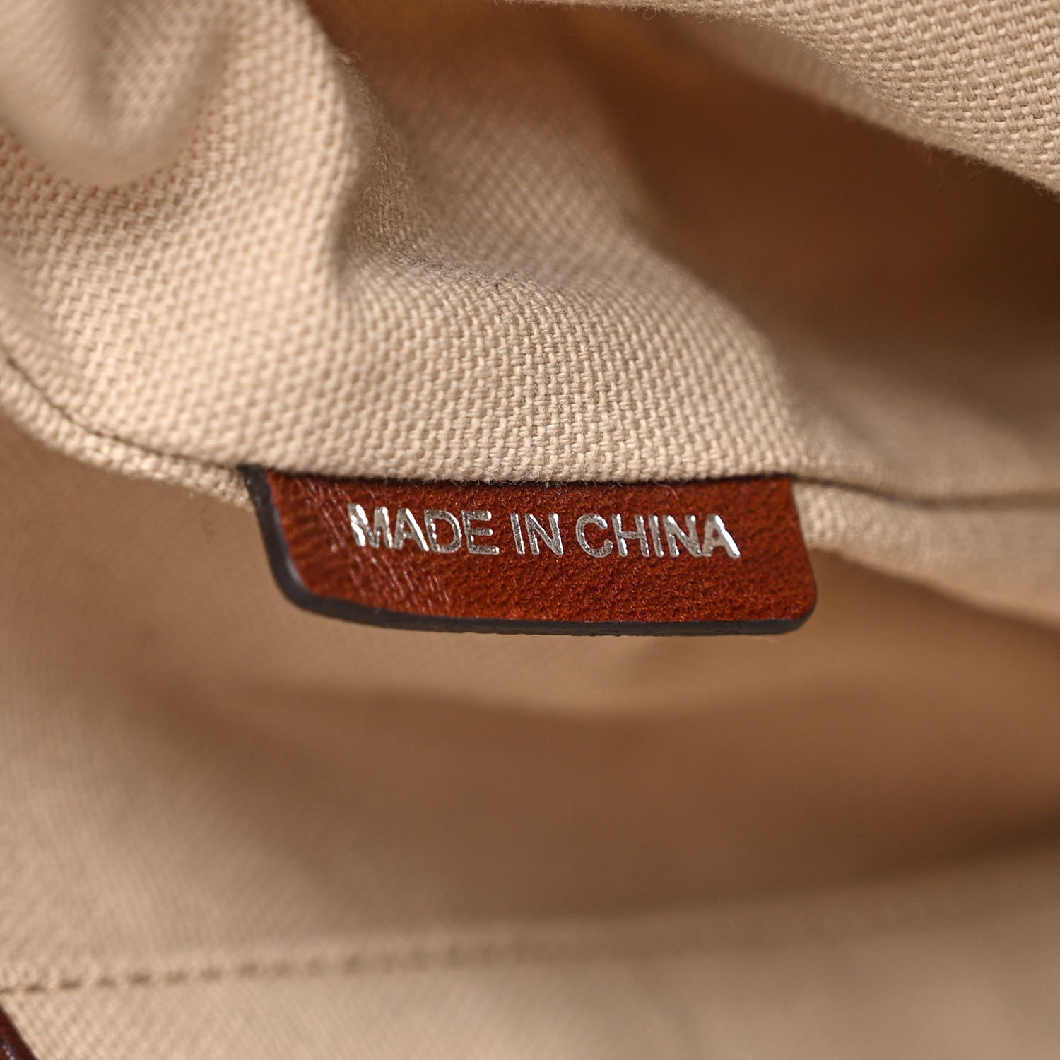 Burberry Canvas Mega Check Print Tote Beige 7 of 13