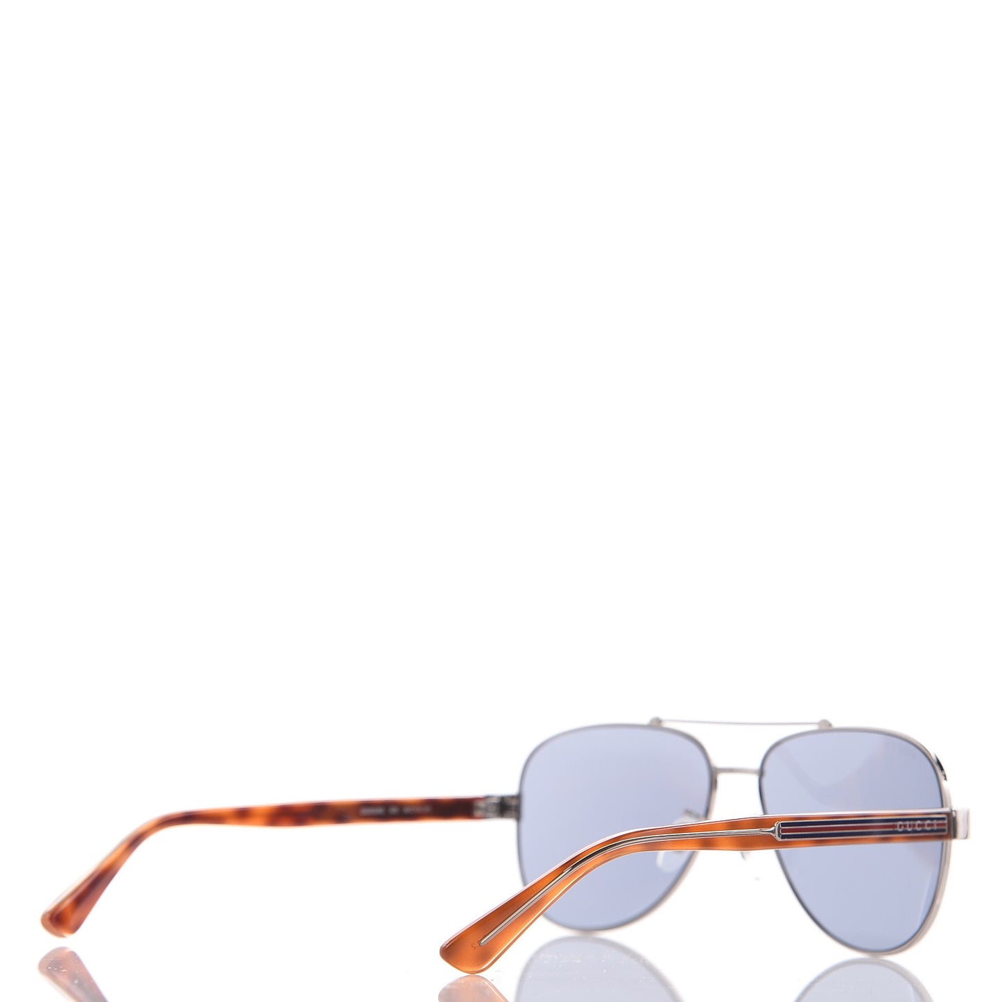 Web Aviator Sunglasses GG0528S Tortoise