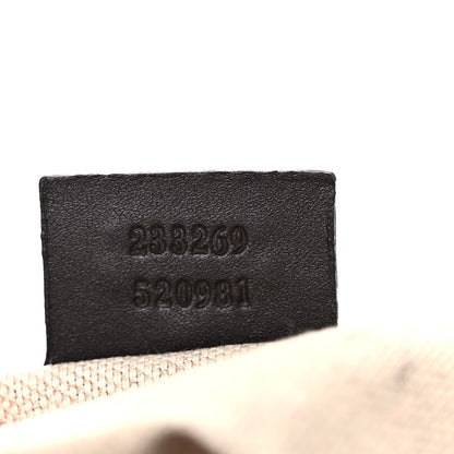 Gucci GG Supreme Monogram Belt Bag Dark Brown 7 of 26