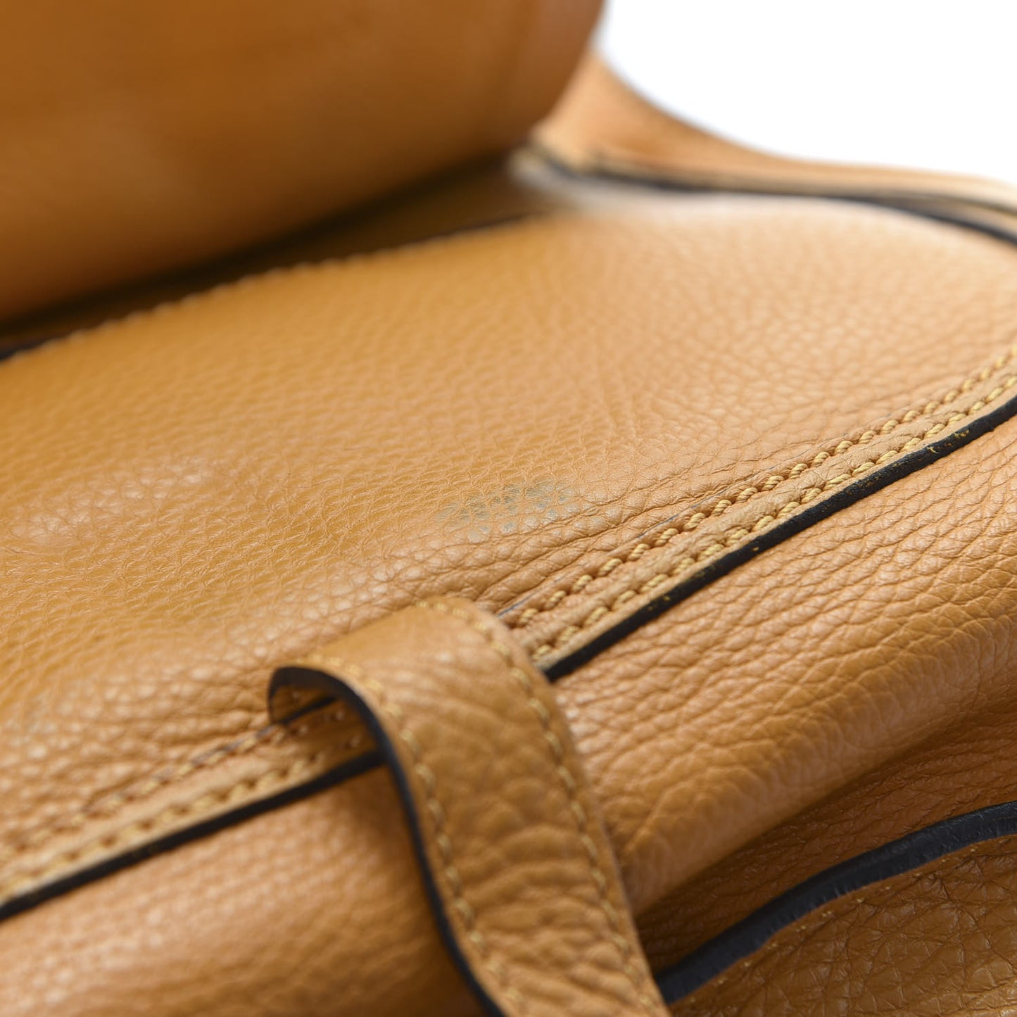 Calfskin Medium Marcie Satchel Brown Sugar