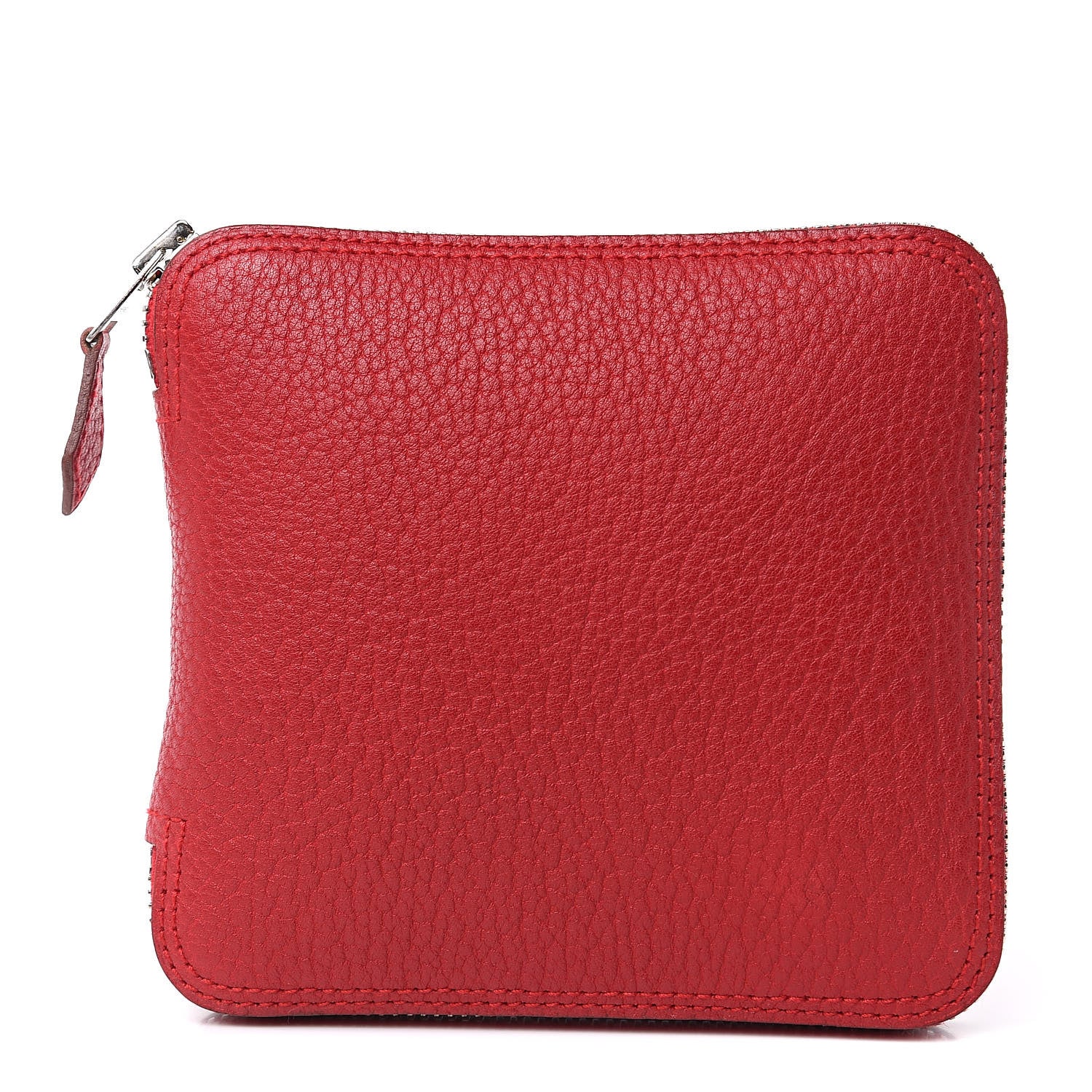 Hermes Buffle Brides de Gala Silky Pop Shopper Tote Rouge Garance 5 of 11