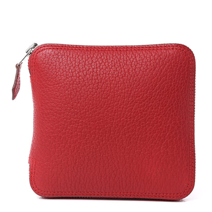 Hermes Buffle Brides de Gala Silky Pop Shopper Tote Rouge Garance 5 of 11