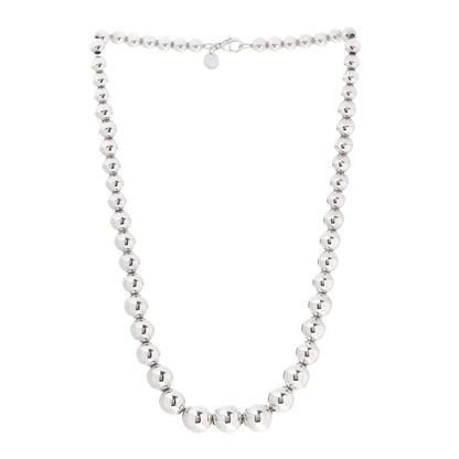 Tiffany Sterling Silver HardWear Graduated Ball Necklace 3 of 5