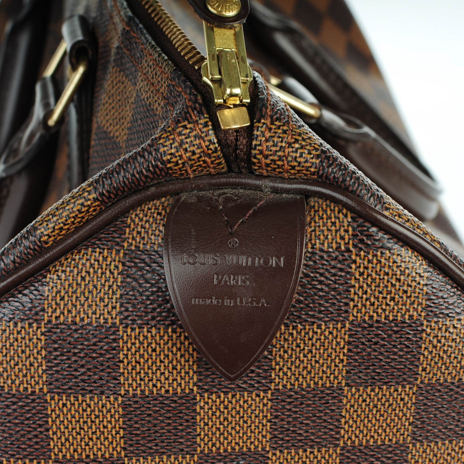 Louis Vuitton Damier Ebene Speedy 30 12 of 15